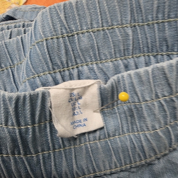 SIGRID OLSEN Light Blue Tiered Skirt Large - Picture 3 of 9